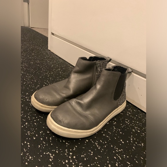 Harper Canyon girls sparkly ankle boots kids US size 3 fancy dress shoes - Picture 3 of 4